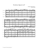 Trombone Quartet in F