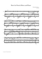 Duet for French horn and piano